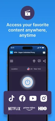 VPN - Super Unlimited Proxy Apple App Store 官方截图 1