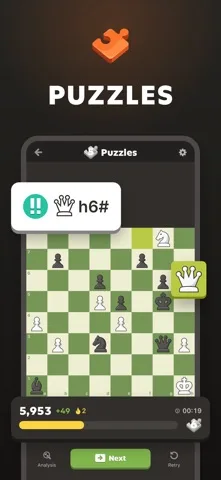 国际象棋-玩与学在线的 Apple App Store 官方截图 3