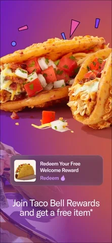 Taco Bell Fast Food & Delivery Apple App Store 官方截图 2