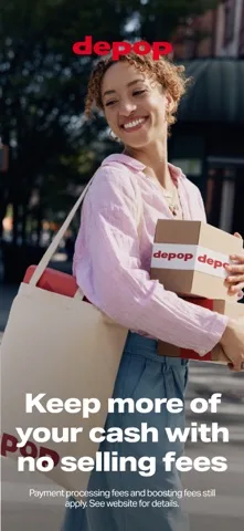 Depop - Buy & Sell Clothes Apple App Store 官方截图 1