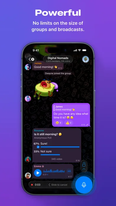 Telegram Apple App Store 官方截图 2