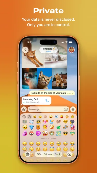 Telegram Apple App Store 官方截图 3