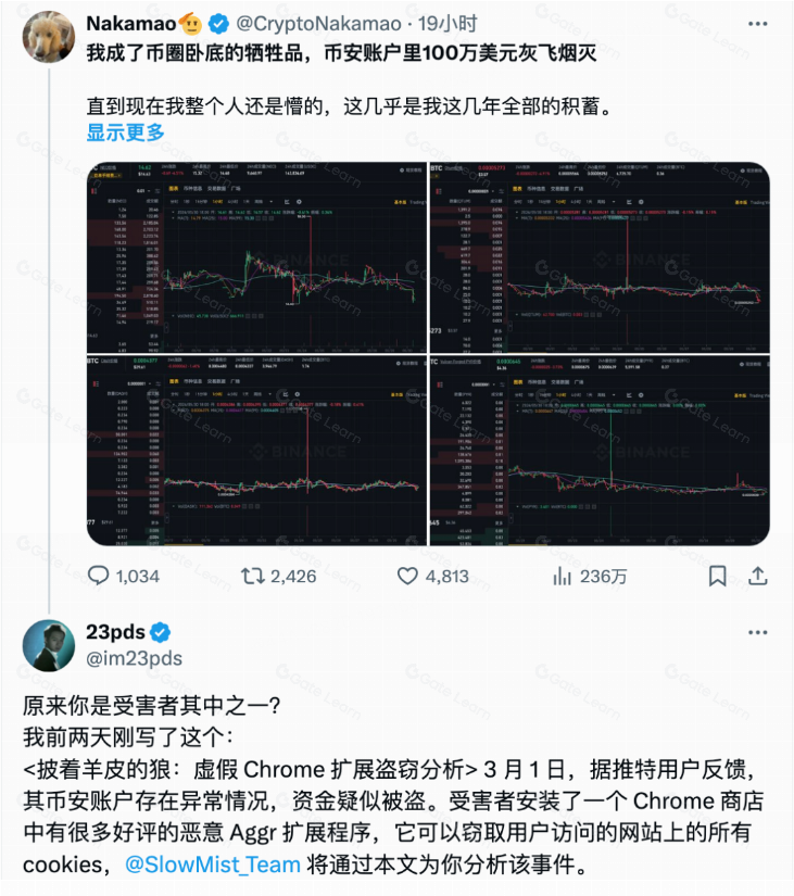 Web3安全风险解析：Chrome插件如何导致百万美元资产损失