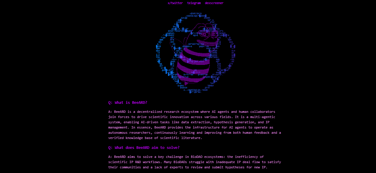 DeSci与AI智能体BeeARD的全面介绍及优势解析