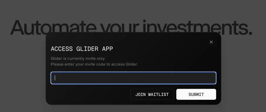 Onchain潜力项目Glider全面解析 区块链投资必读指南