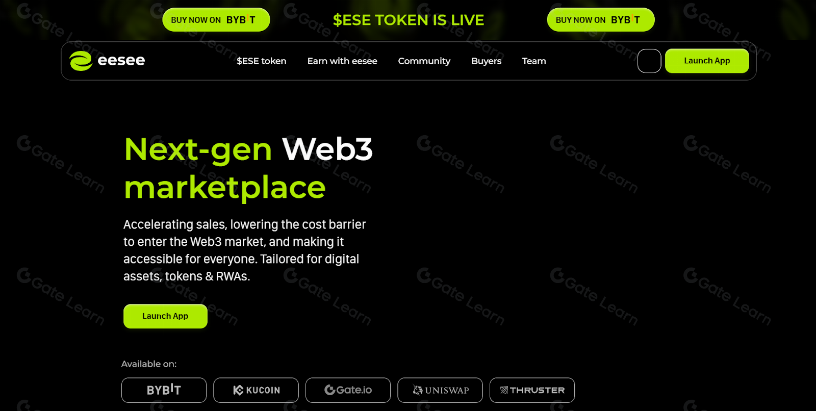 Eesee (ESE) 是什么？全面解析ESE代币及其用途