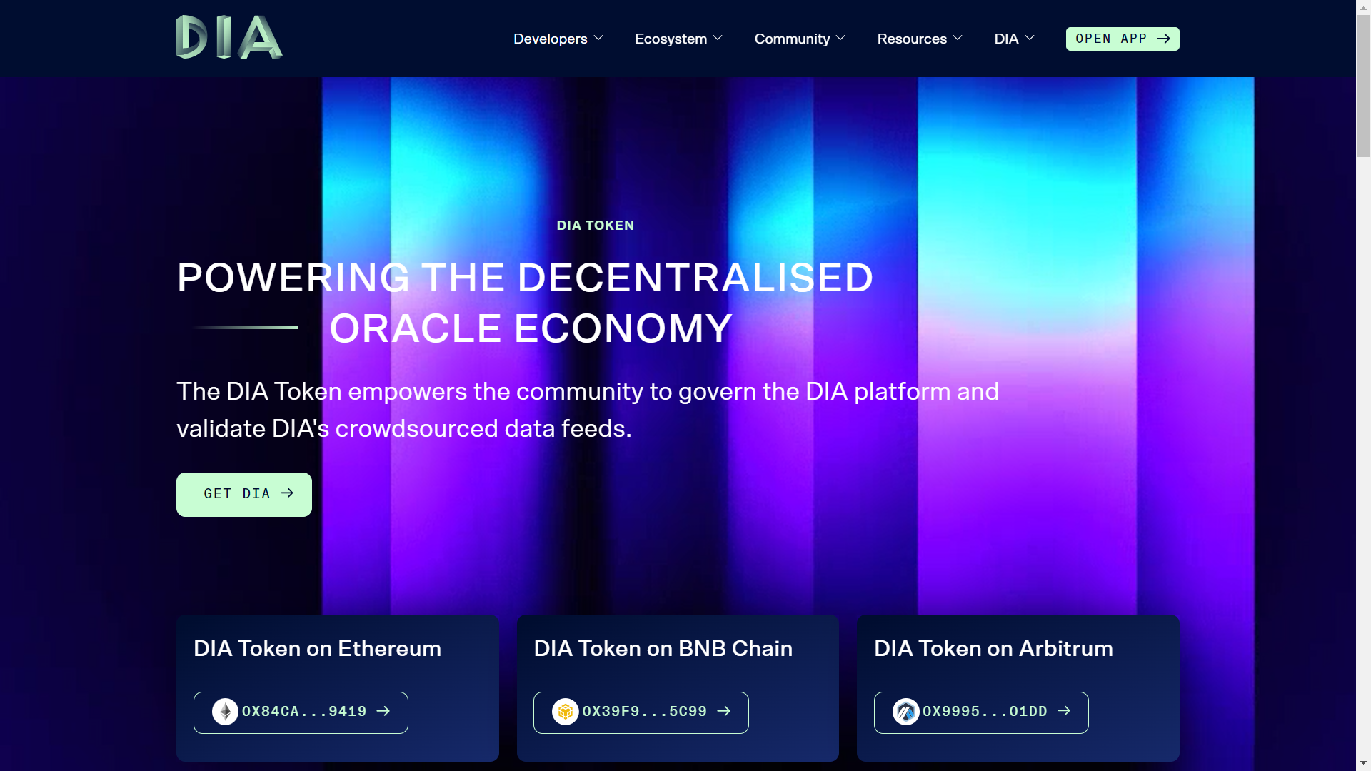 DIA去中心化预言机：如何革新区块链数据流的最佳解决方案