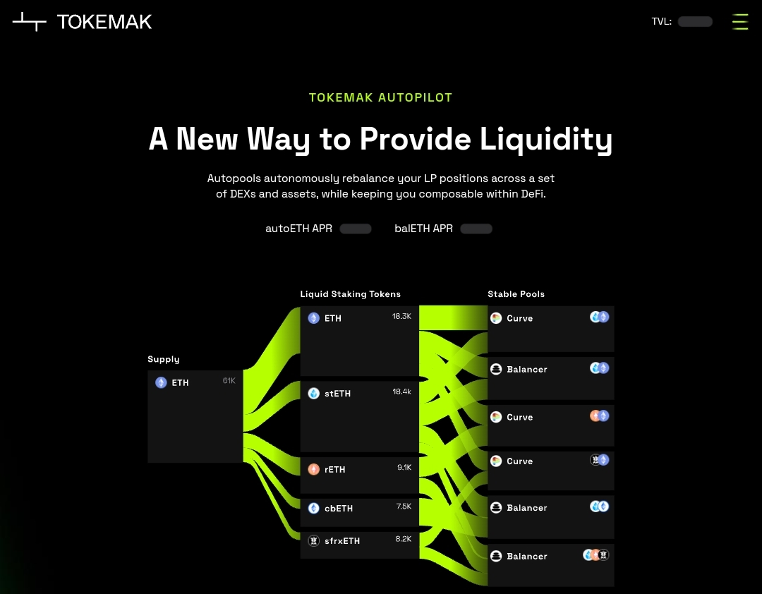 Tokemak：DeFi流动性管理的创新解决方案
