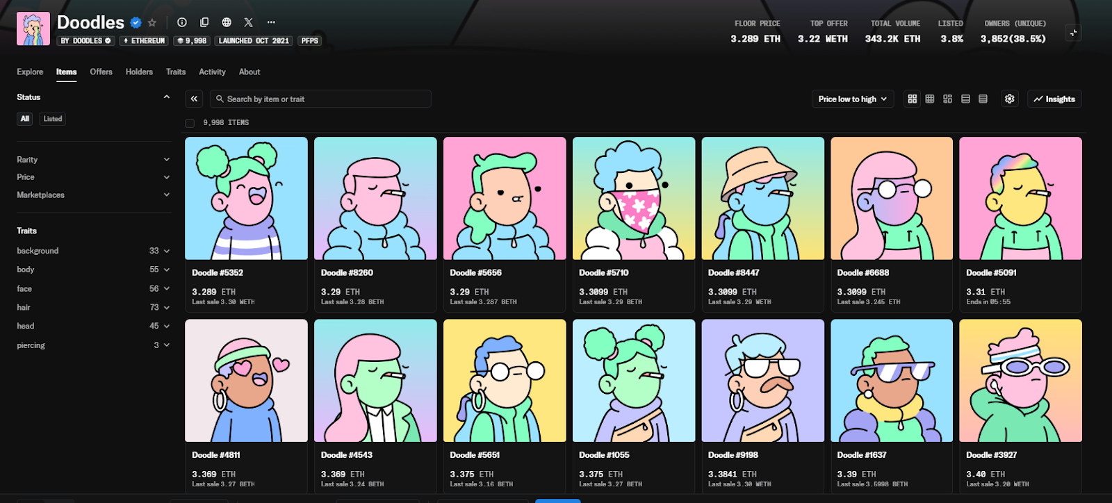 Doodles NFT蓝筹项目转型代币化实验 打造Web3娱乐帝国