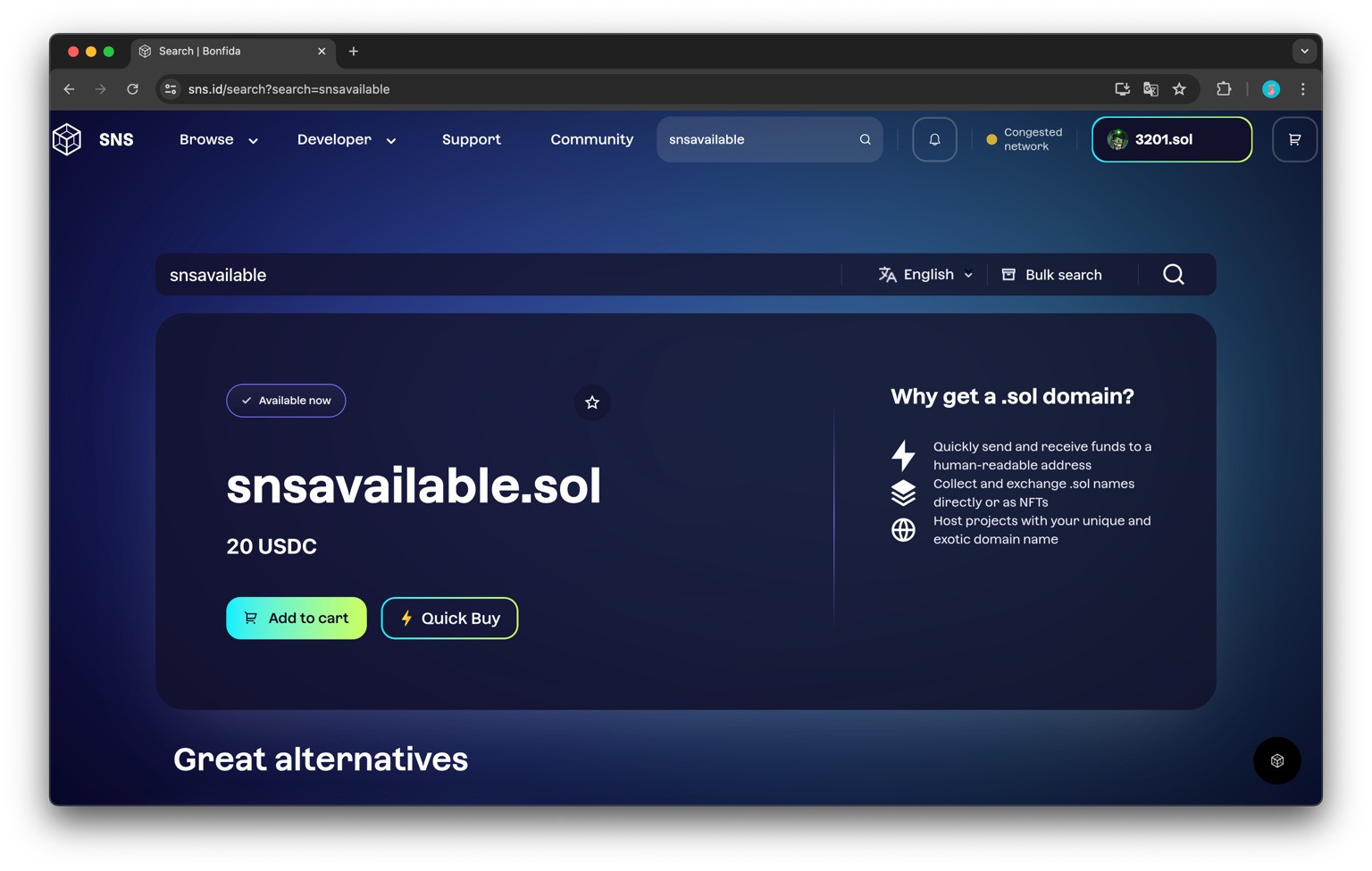 Solana 域名服务 FIDA 全面解析与使用指南