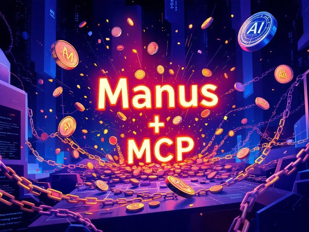 Web3 AI Agent阴跌原因分析：Manus与MCP是否成为关键转折点